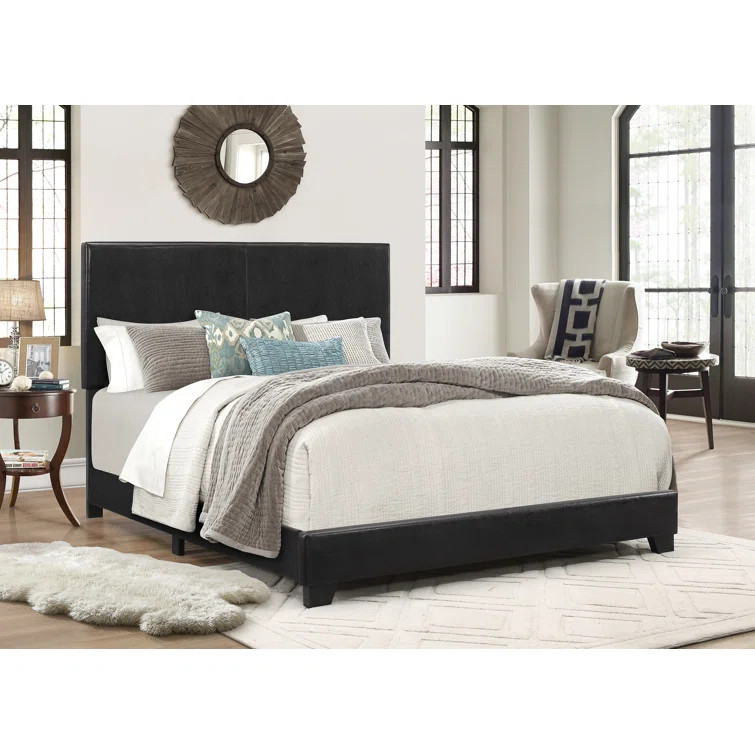 Derek Upholstered Low Profile Standard Bed | Wayfair North America