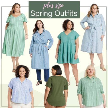 I’m feeling blue and green for my spring break vacation outfits! I feel I could mix and match all of these plus size outfits from Target making it easier to pack my suitcase  

#LTKover40 #LTKplussize #LTKfindsunder50