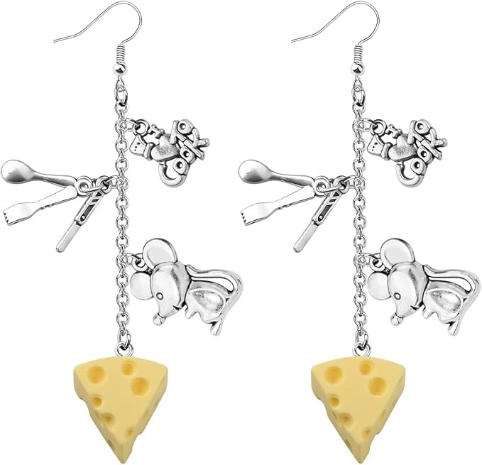 OKEYCH Rat Movie Inspired Gift Remy Fan Keychain Mouse Chef Jewelry Remy Little Chef Movie Merch | Amazon (US)