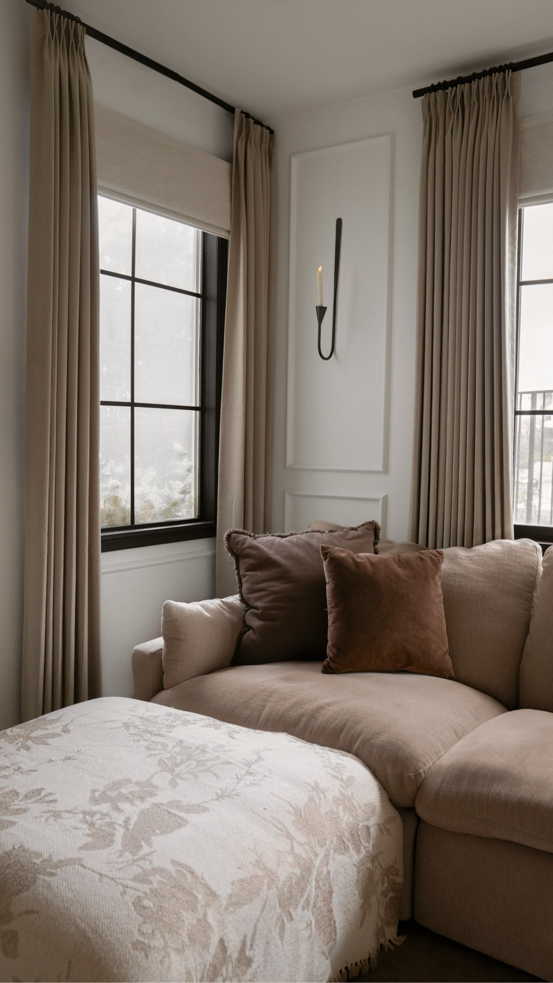 If you want to change the vibe of a room, start with the curtains. Trust me—it makes a bigger difference than you think.🤎

I partnered with @twopagescurtains to give our living room a little refresh for the new year, and I am loving this lighter shade for spring & summer. 

Comment WINDOW for a link sent straight to your DM + use code “EVA24” for 24% off

SHADE DETAILS:
Jawara | Ivory Beige | Cordless Motorized Roman Shade | Outside Mount | Blackout Liner 

CURTAIN DETAILS:
Isabella Heavyweight Cotton Drapery | Flax 7084-1 | Memory Shaped Pinch Pleat | Unlined
.
.
.
#twopageshome #ad #linencurtains #neutralhome #Livingroomupdate moody living room 

#LTKHome