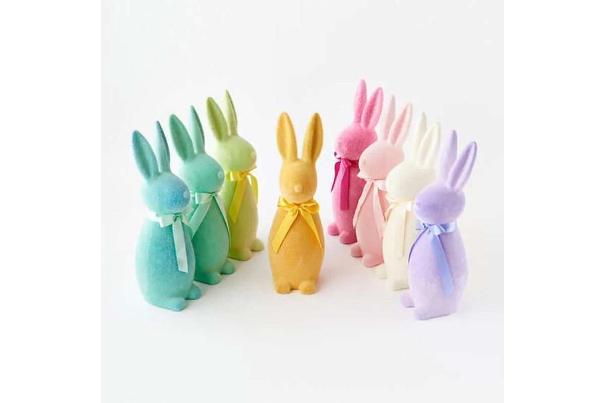 16" Flock Pastel Bunny | Lucy's Market