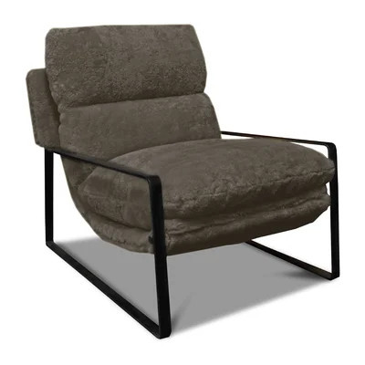 McQueen 30" Wide Genuine Leather Armchair | Wayfair North America