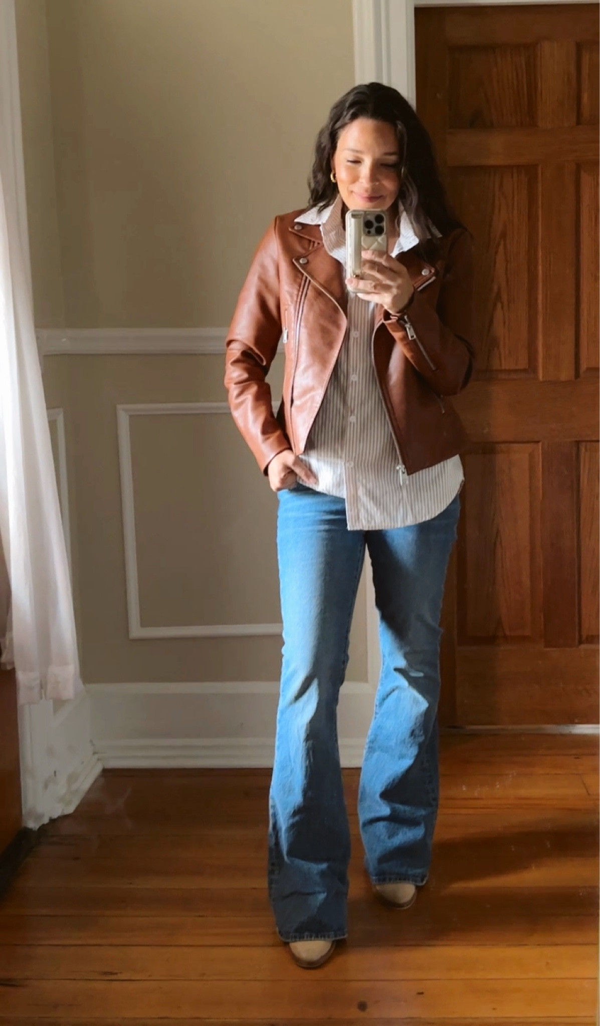 Re-using this faux leather jacket from last years fall capsule! Such a good staple! 

#LTKSeasonal #LTKSaleAlert #LTKFallSale