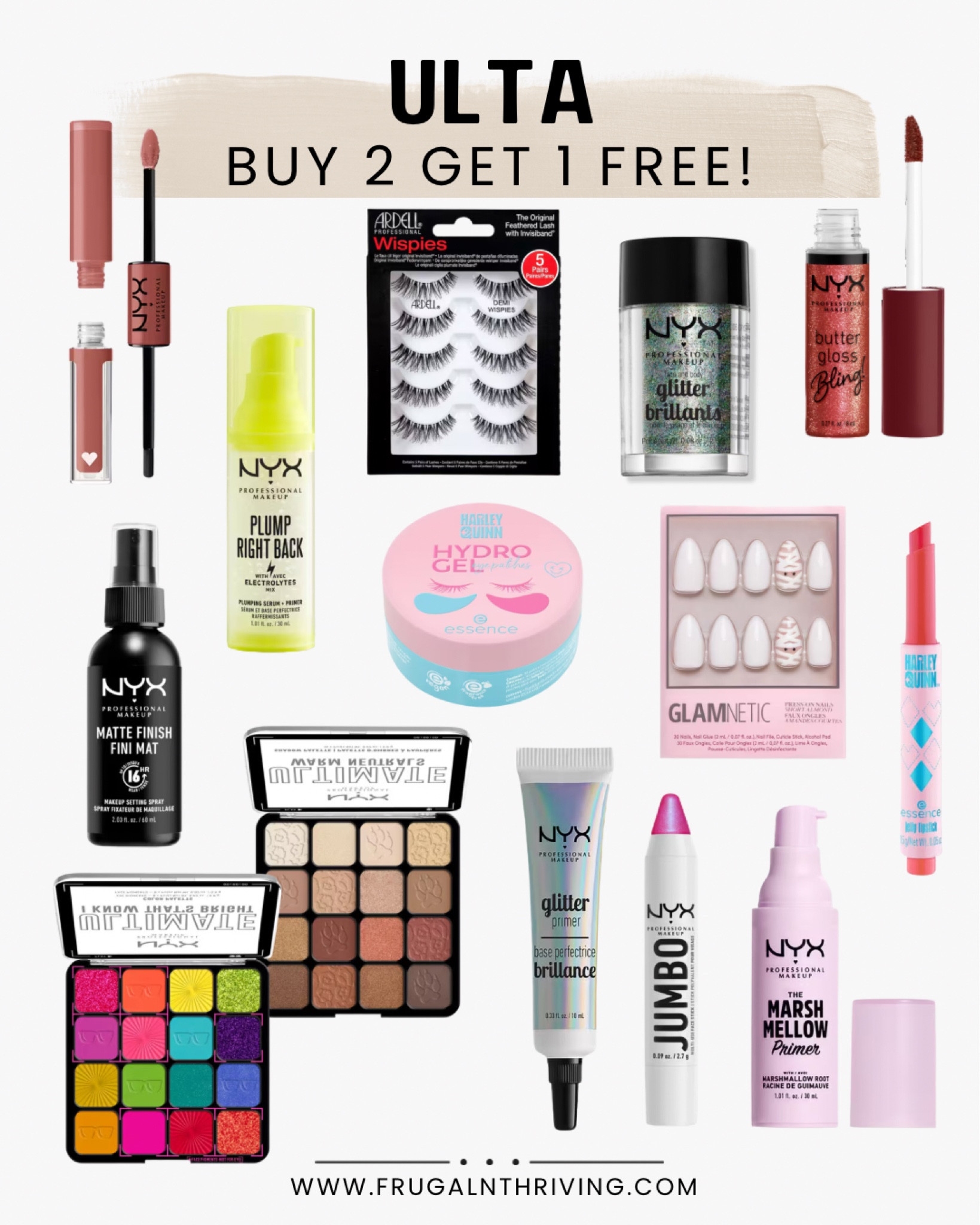 Head on over to Ulta and Mix and Match Select Halloween Items: Buy 2 Get 1 🆓!  

Ends 10/26 

#LTKHalloween #LTKBeauty #LTKSaleAlert