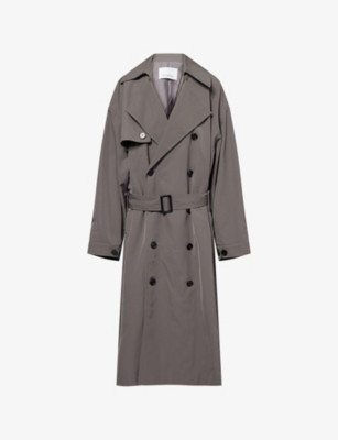 Mavis Oversized Woven Trench | Selfridges