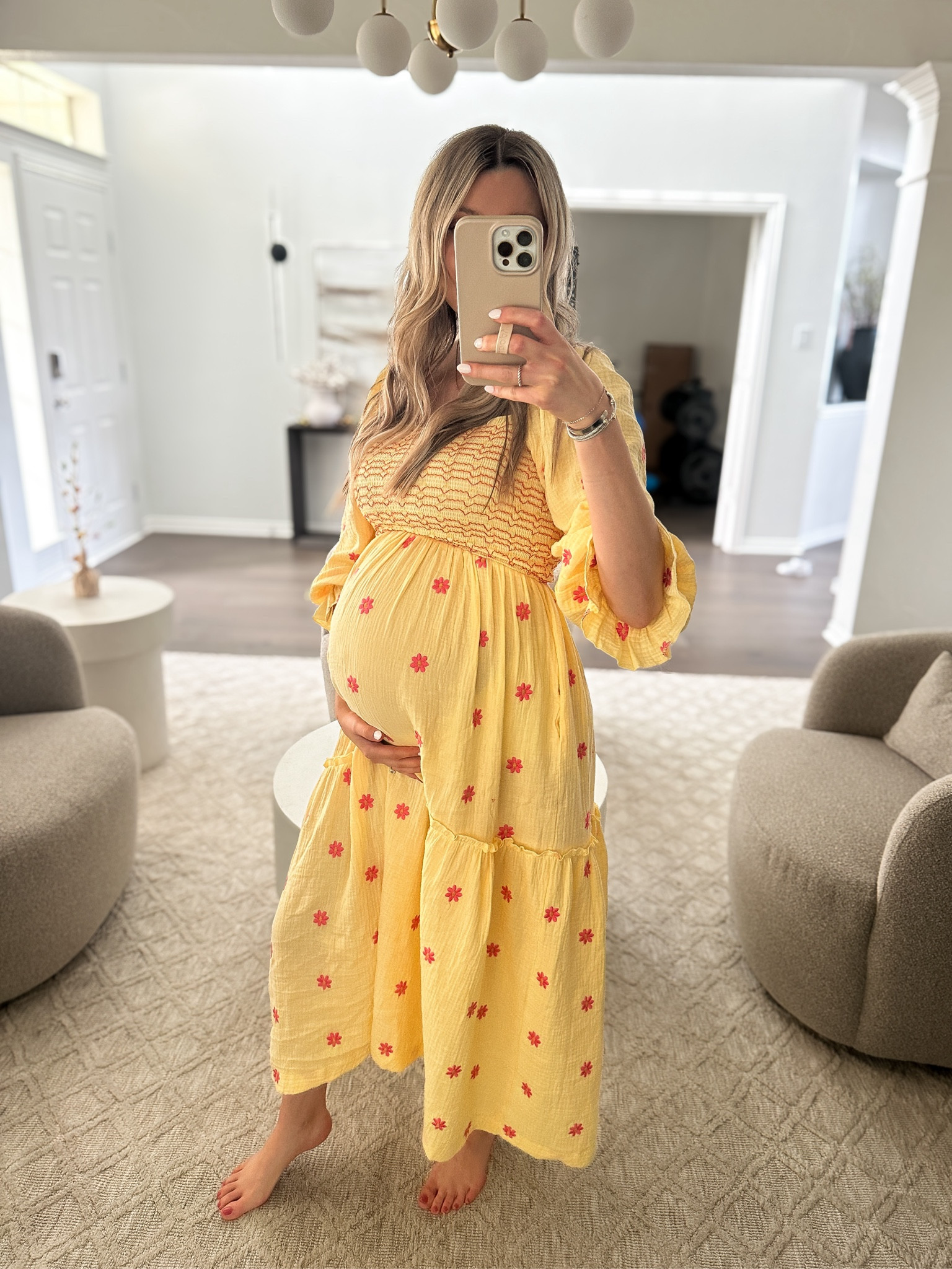 Amazon dress: size S (third trimester friendly! Stick to pre pregnancy size) lots of stretch and flowy 

The cutest free people dupe - got this color for Easter. Fabric is nice but a little thin so be sure to wear nude bra etc 

(Amazon dress, bump style, maternity, pregnancy, pregnant, bump clothes, bump friendly, spring dress, summer dress, fashion finds, budget friendly, floral dress, brunch outfit, ootd, flowy dress, mama to be) 


#LTKfindsunder100 #LTKwedding #LTKbump