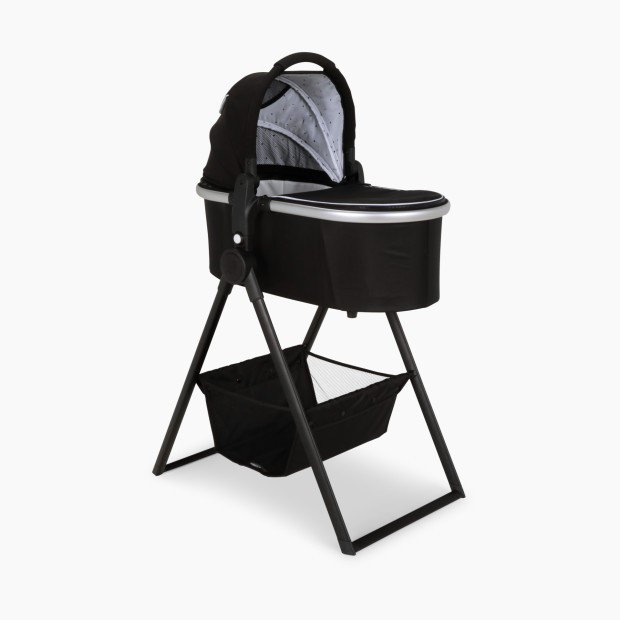 Mockingbird Bassinet + Bassinet Stand Bundle in Black | Babylist