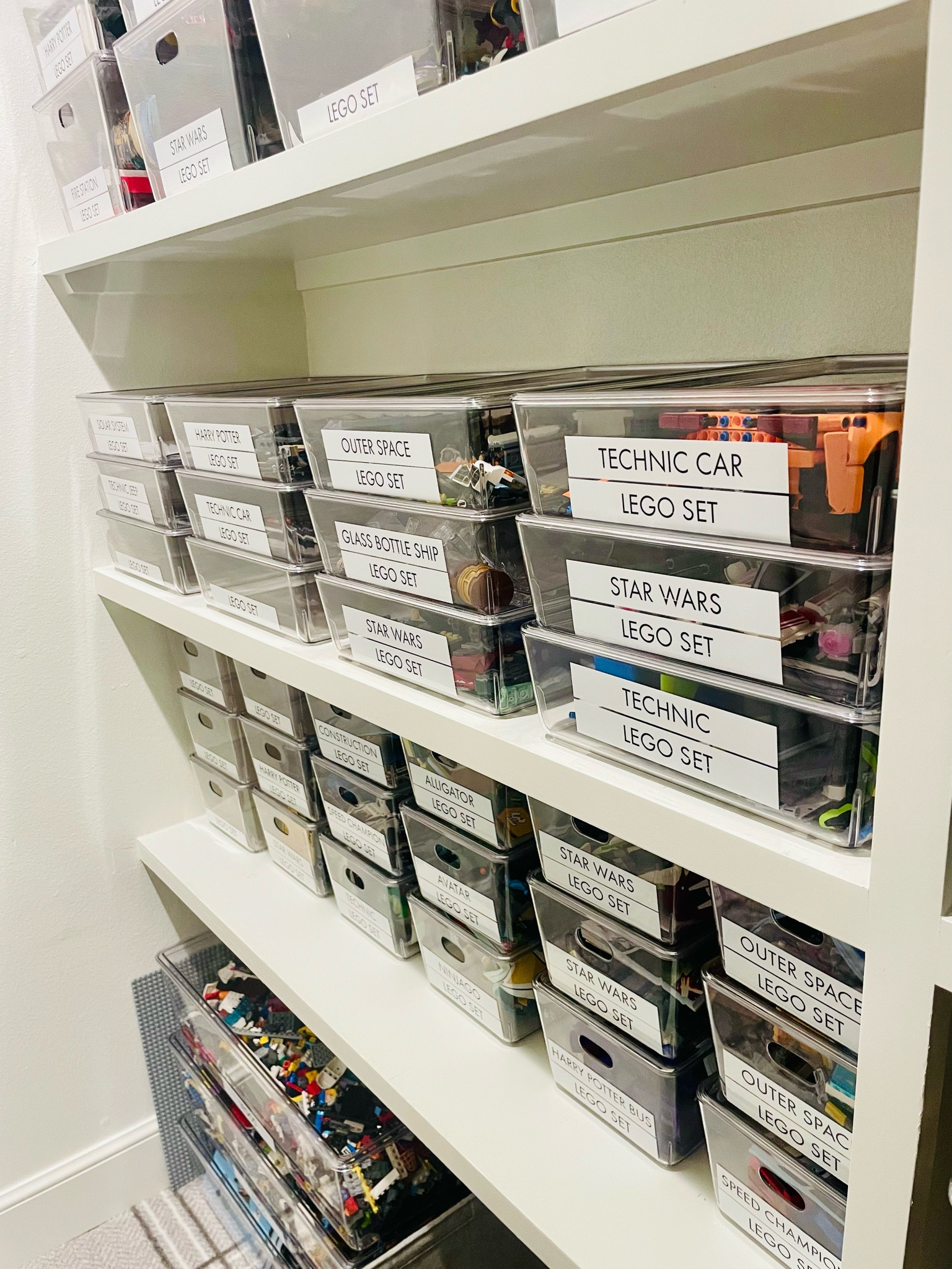 LEGO STORAGE ✨
The perfect stacking clear bin! Several size options and lid can be taken off!


#LTKHome #LTKKids #LTKFamily