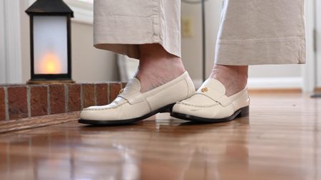 A white or ivory loafer is an essential to complete a classic look this spring. ✨ 

#LTKstyletip #LTKshoecrush #LTKSeasonal