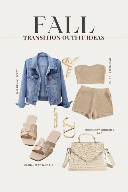 Easy transition outfit to wear for summer days but cooler nights with the denim!