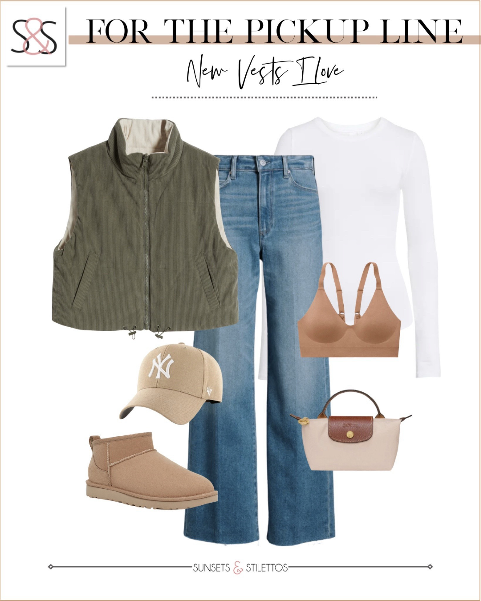It’s finally season Uggs season! And this reversible vest with wide leg jeans is great for fall into winter!

Sunsets and Stilettos, casual workwear, Ugg booties 

#LTKTravel #LTKStyleTip #LTKHoliday