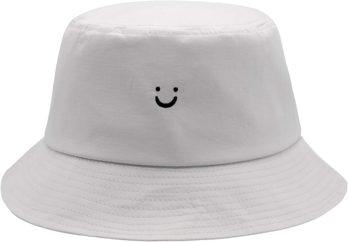 Bucket Hat 100% Cotton Packable Summer Travel Beach Sun Hat Outdoor Cap Unisex | Amazon (US)