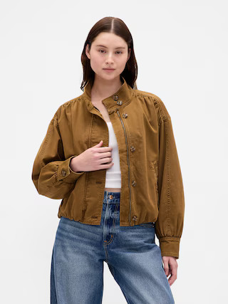 Twill Bubble Jacket | Gap (US)