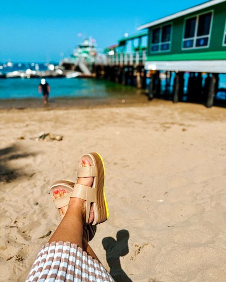 It’s the yellow bottom of these water-friendly sandals for me 💛😍 

#LTKFindsUnder100 #LTKShoeCrush