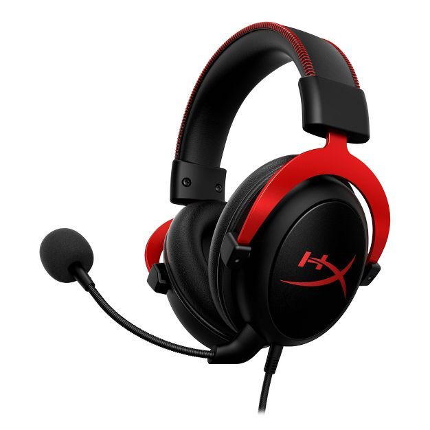 HyperX Cloud II Gaming Headset for PC/PlayStation 4/Xbox One/Series X|S/Nintendo Switch - Red | Target