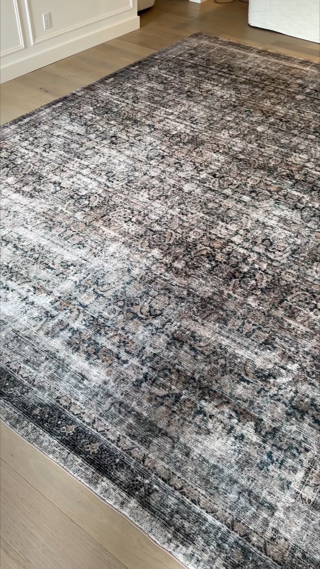 Let’s swap out my living room area rug! 

I still highly recommend my lighter Chris Loves Julia (Louisa) area rug, but I wanted something darker to add some contrast to my really light colored living room.

I am LOVING my new Loloi Amber Lewis Morgan (MOG-02 Navy/Sand 9'-6" x 13'-6" 38" Thick Area Rug feat. CloudPile, Vintage- Inspired)

#LTKHome