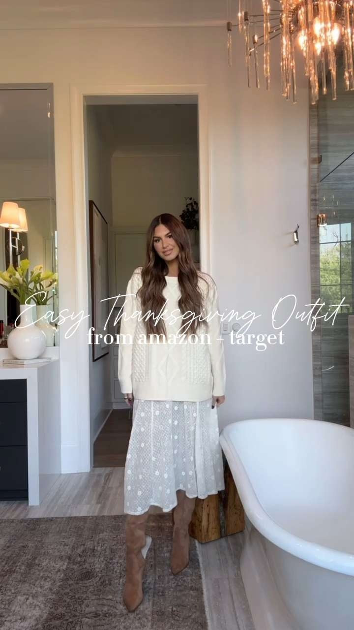 amazon and target has the best staples for thanksgiving outfits!

wearing a medium in the sweater and a small in the skirt 🫶🏼

 

 #LTKHoliday #LTKSeasonal #LTKStyleTip