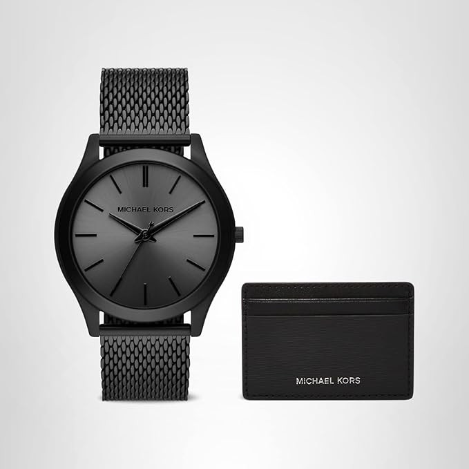 Michael Kors Oversized Slim Runway Men's Watch, Stainless Steel Watch for Men | Amazon (US)