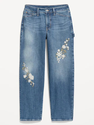 High-Waisted OG Loose Jeans | Old Navy (CA)