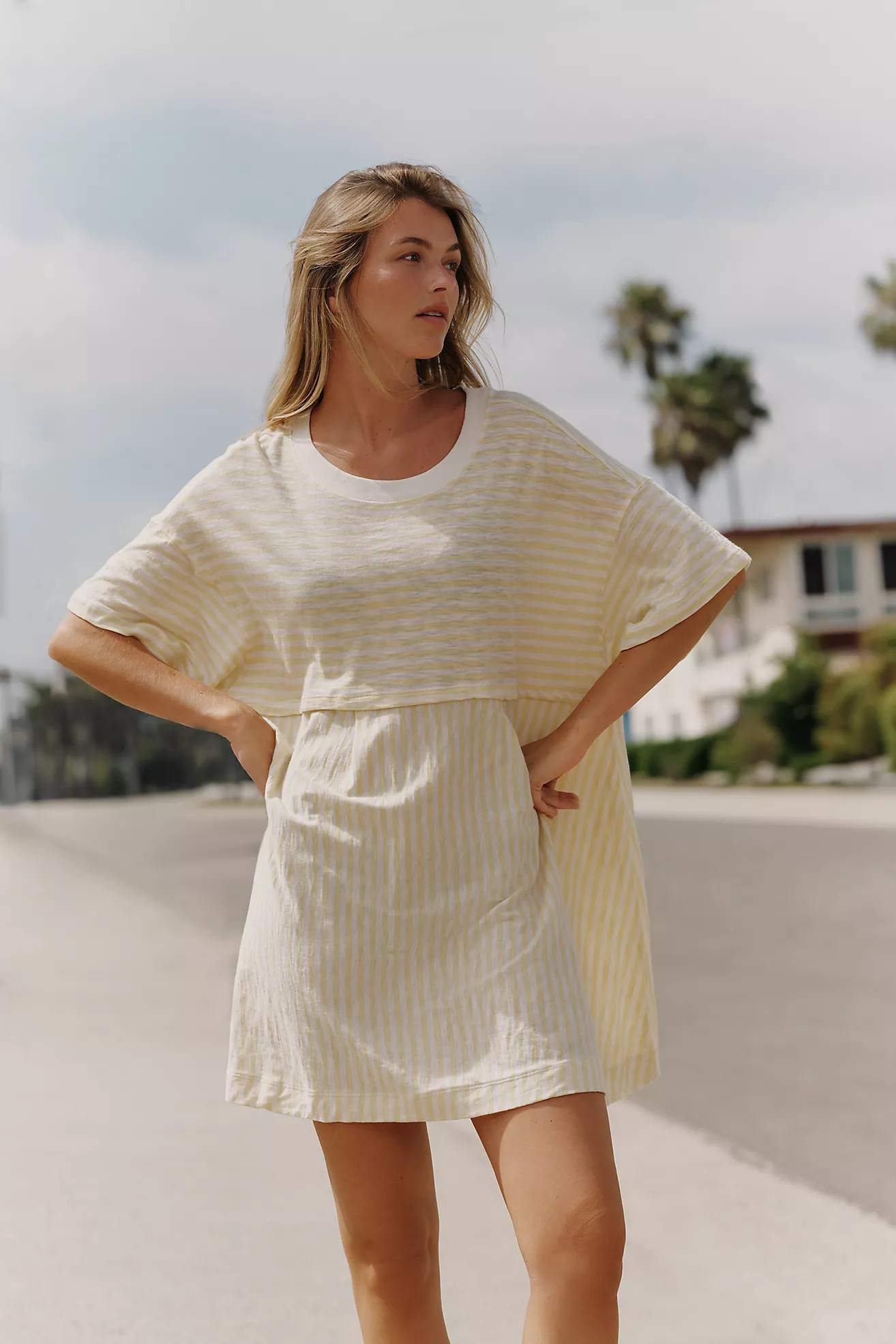 Celandine Oversize T-Shirt Dress | Anthropologie (US)