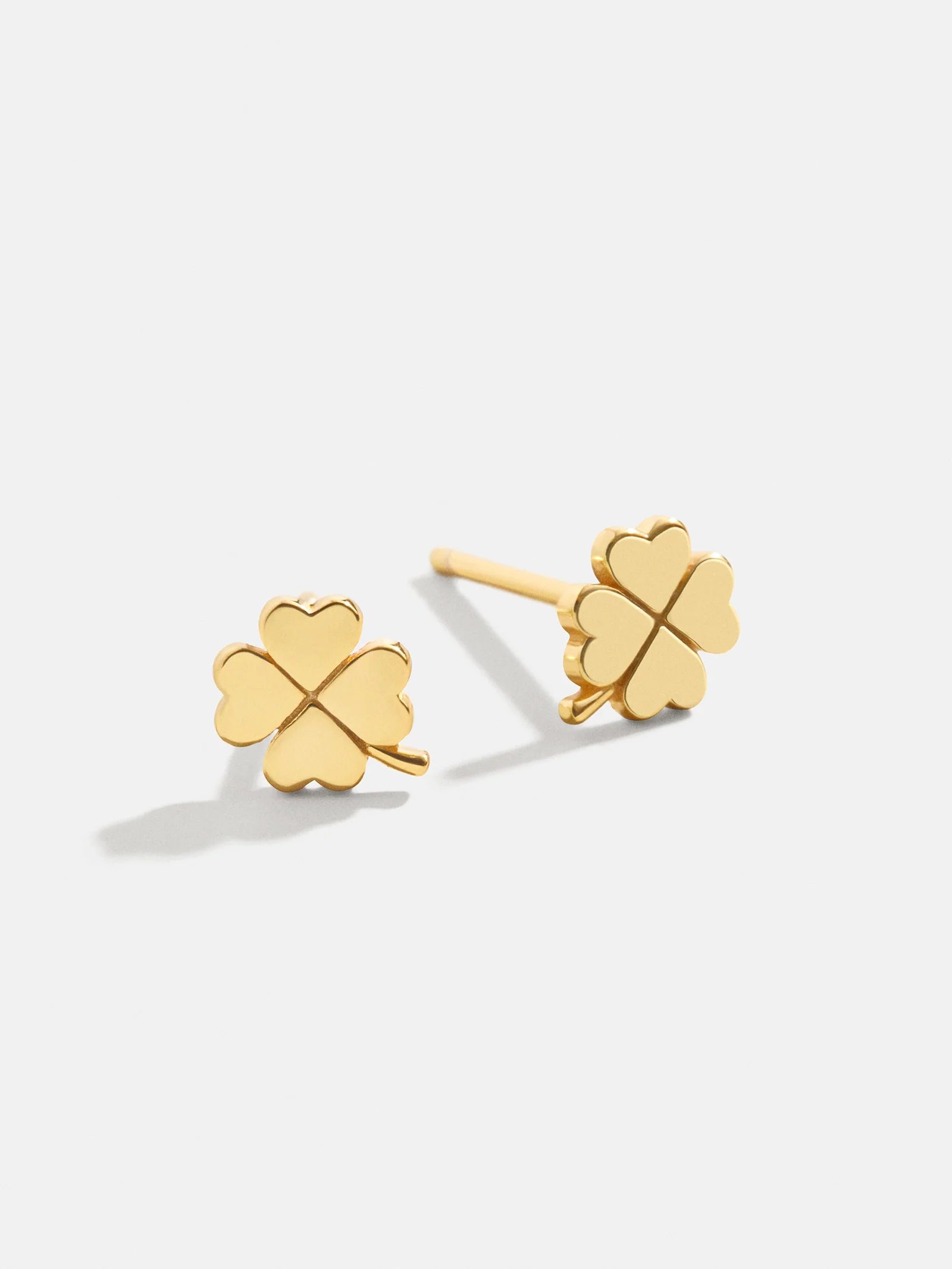 Felicity 18K Gold Earrings - Gold Clover | BaubleBar (US)