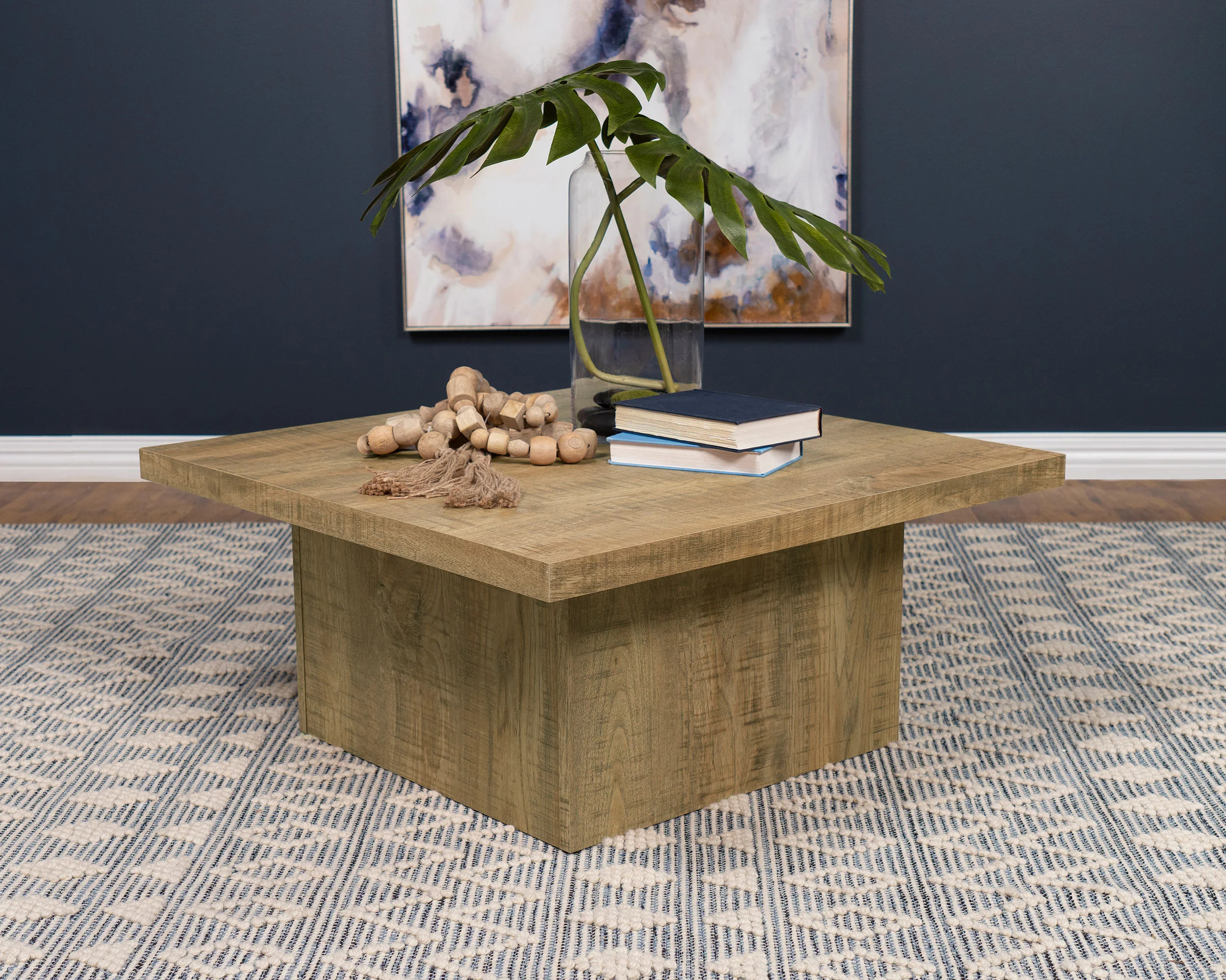 Wade Logan\u00ae Gabriel Square Pedestal Coffee Table & Reviews | Wayfair | Wayfair North America