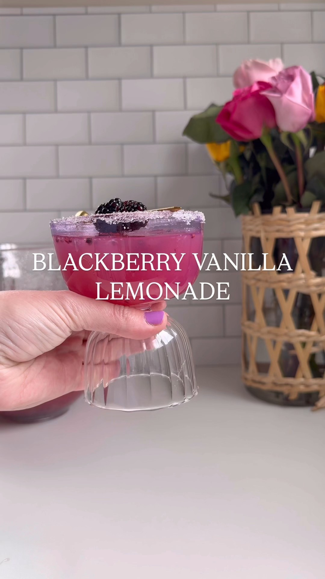 BlackBerry vanilla lemonade 