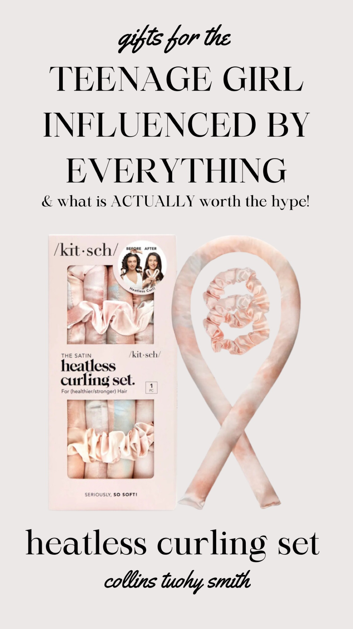 GIFT GUIDE SERIES: these kitsch heatless curlers 💆🏻‍♀️

#LTKSeasonal #LTKHoliday #LTKGiftGuide