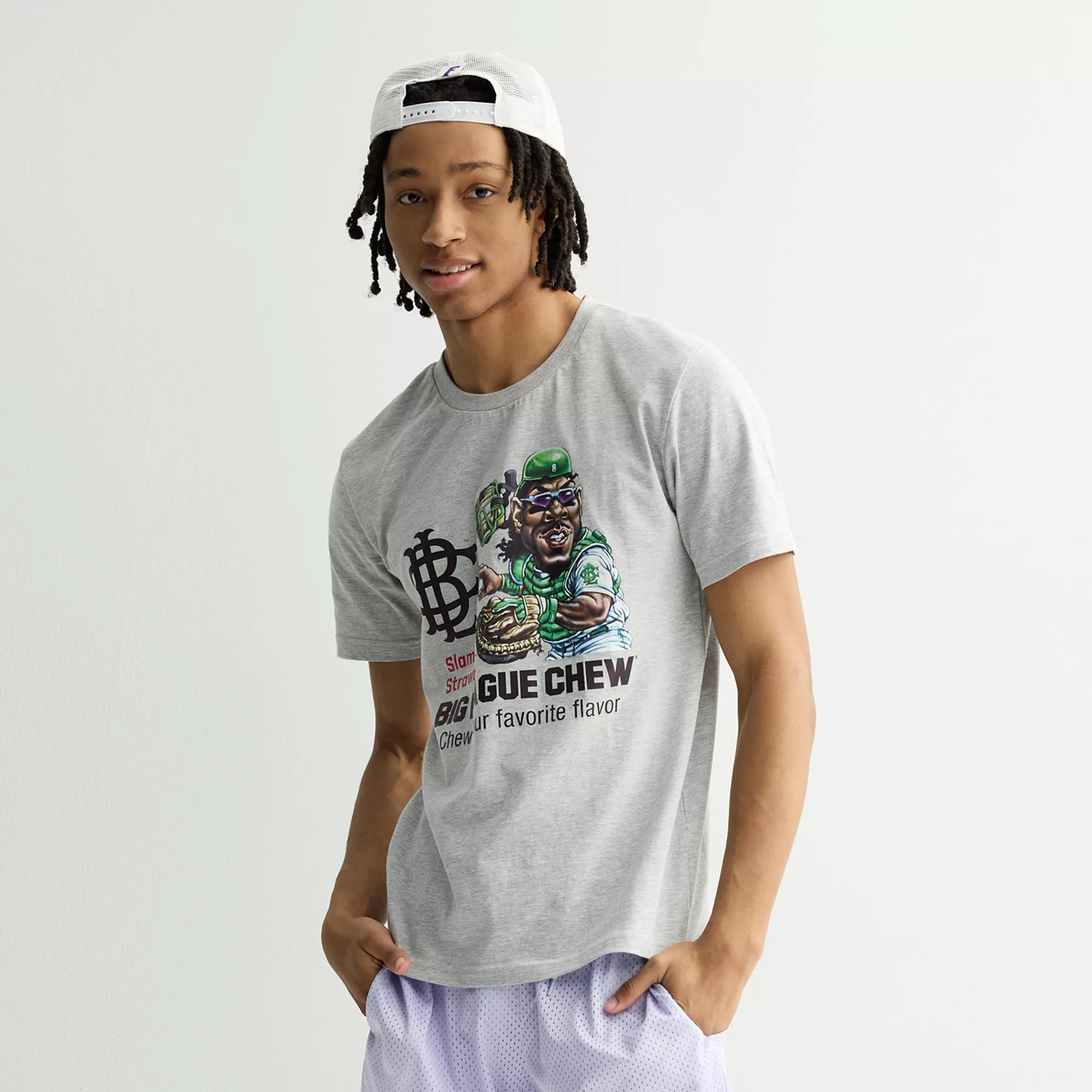 Men's Big League Chew Slammin' Strawberry Graphic Tee | Kohl's
