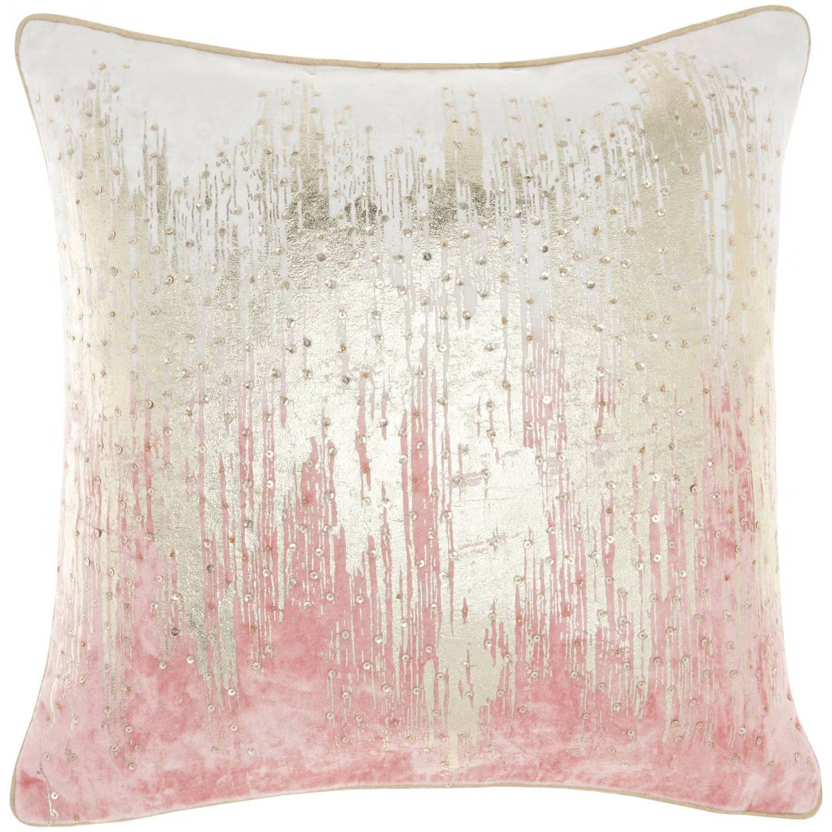 18"x18" Sofia Ombre Met Sequins Square Throw Pillow - Mina Victory | Target