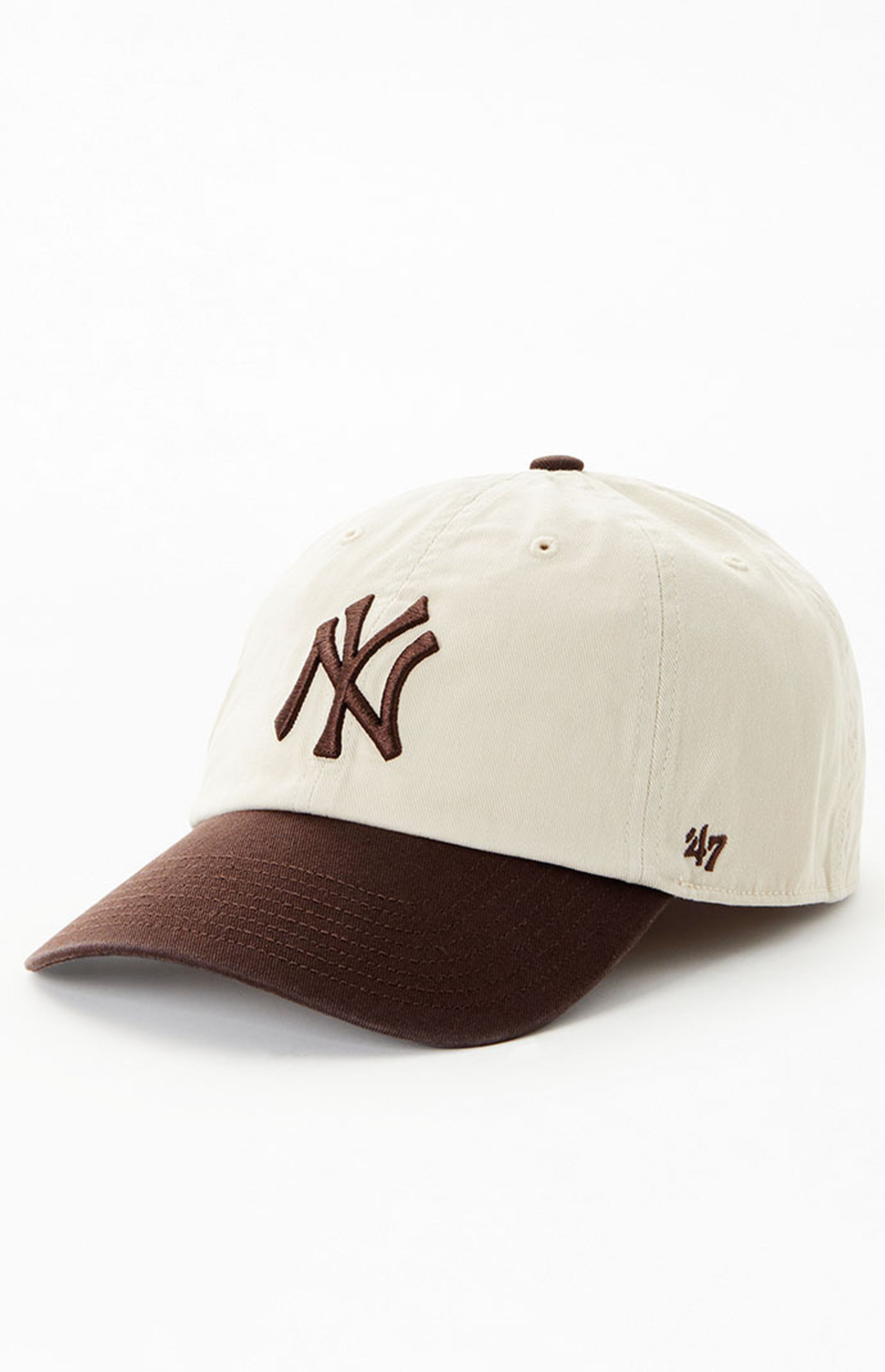 47 Brand Cream New York Yankees Strapback Dad Hat | PacSun
