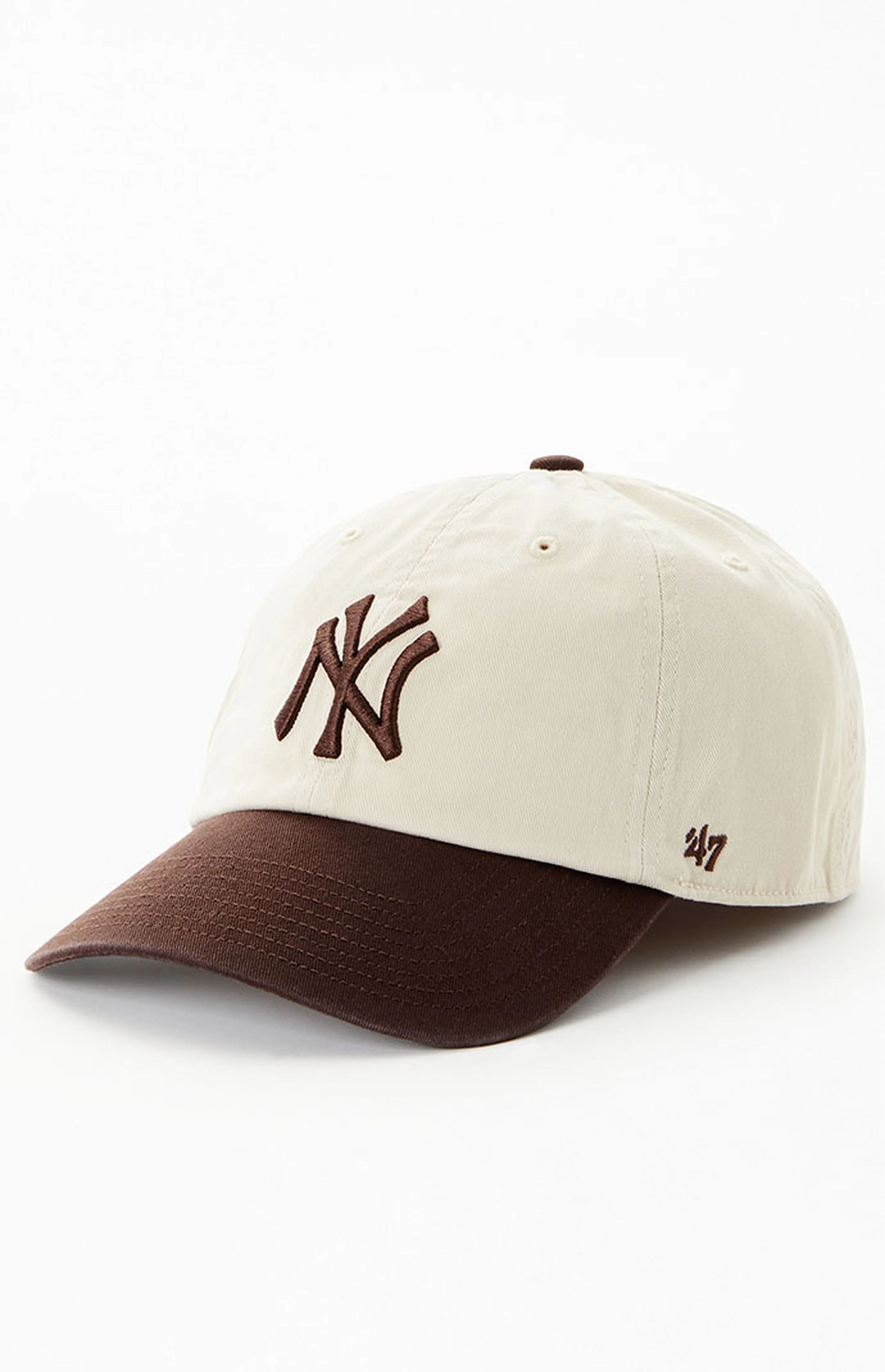 47 Brand Cream New York Yankees Strapback Dad Hat | PacSun