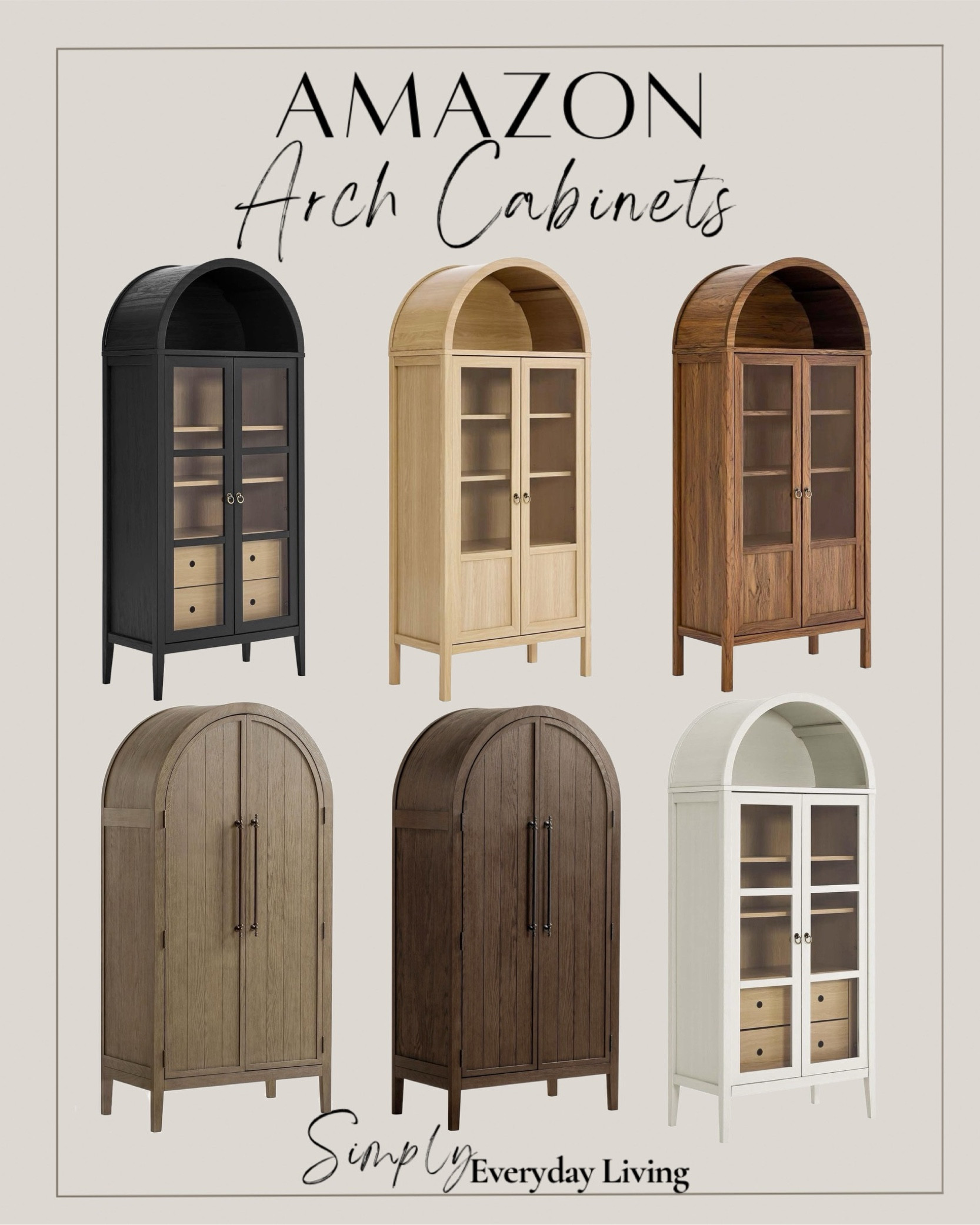 Amazon arch cabinets 