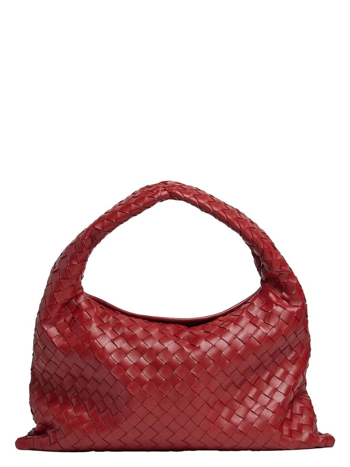 Bottega Veneta Women's Small Hop Bag in Red | 796262V3IV1 Color 6564 | LOZURI