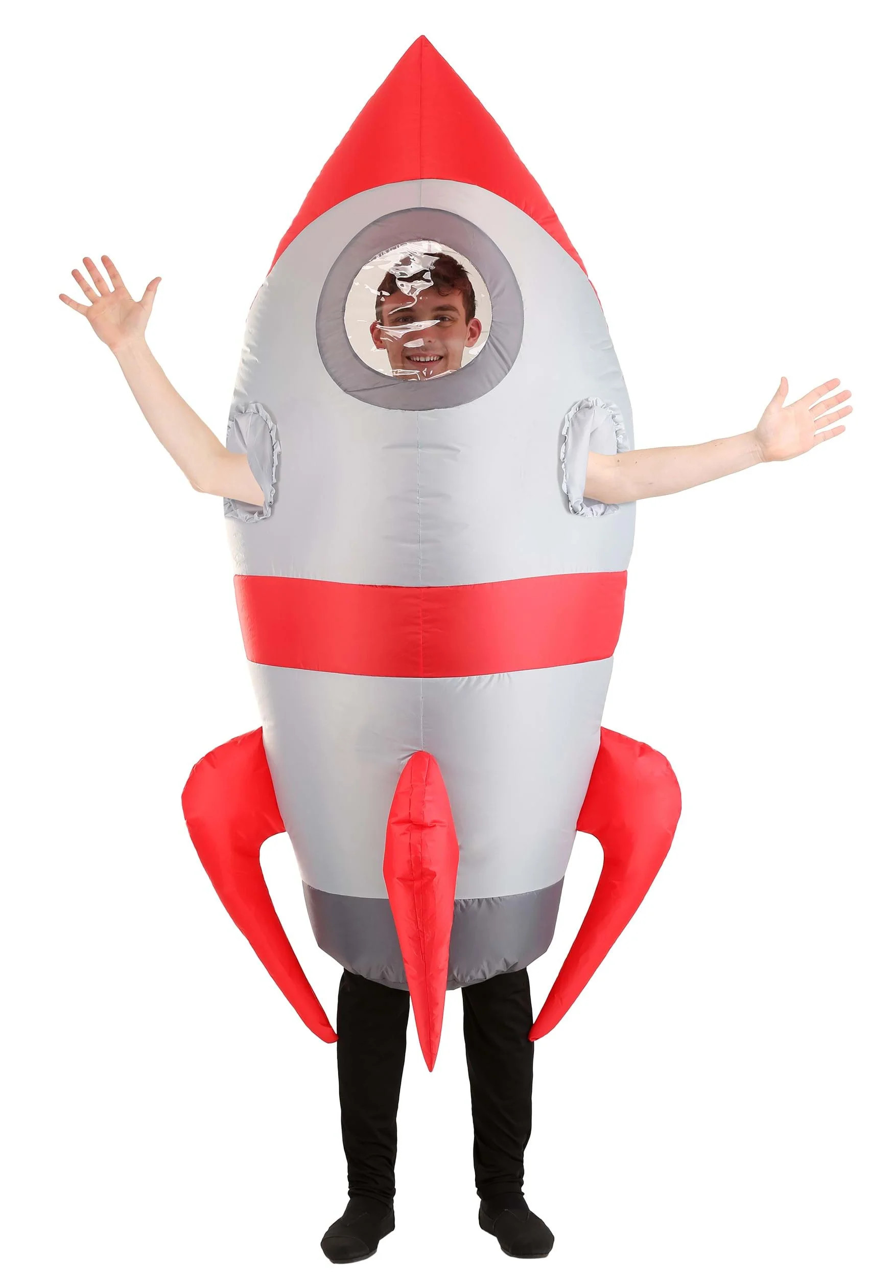 Inflatable Rocket Ship Adult Costume | Walmart (US)