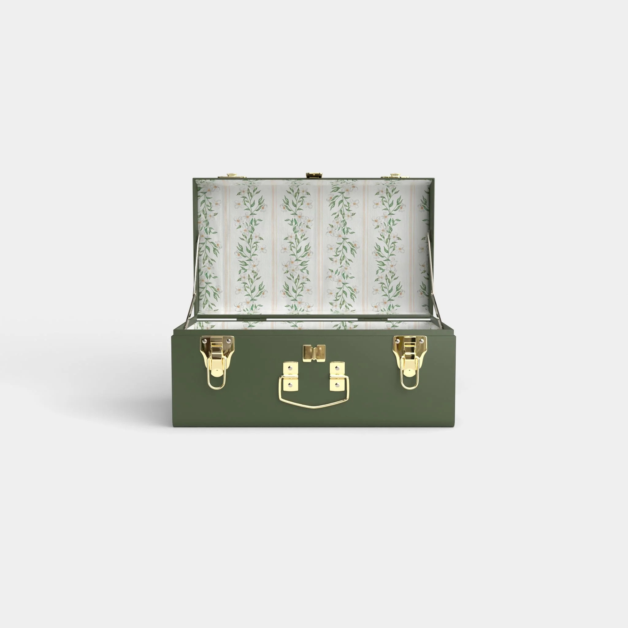 Mini Trunk - Green | Petite Keep, LLC