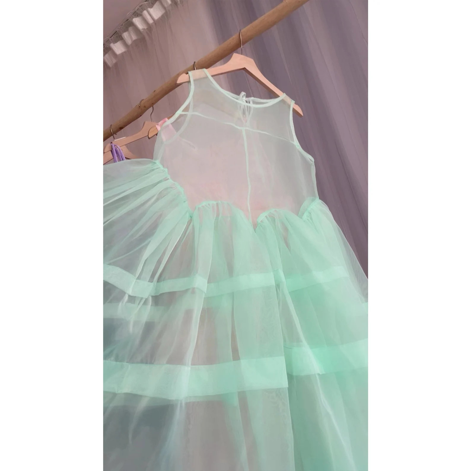 Women's Midi Dresses, Puffy Organza Magic, Ball Gown for Wedding Guests, Womens Clothing, Gift fo... | Etsy (US)