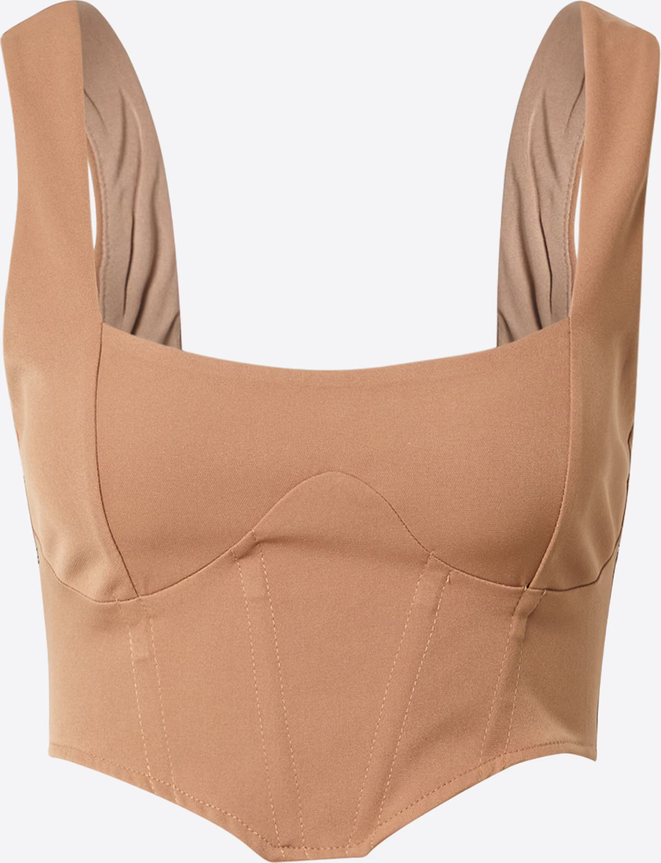 Nasty Gal Top in Camel | ABOUT YOU (DE)