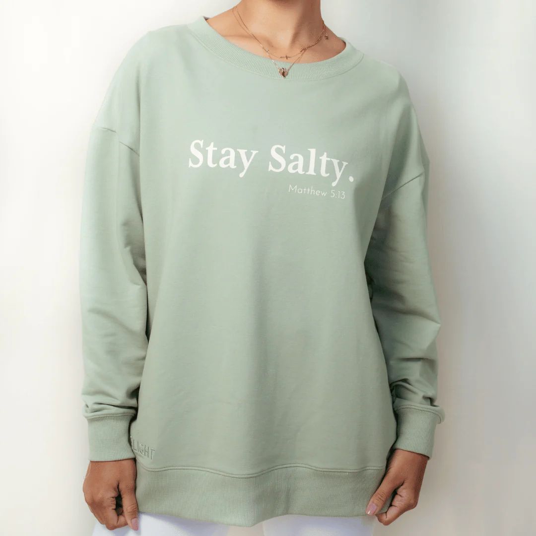 Be The Light | Stay Salty Sweatshirt | Rizen