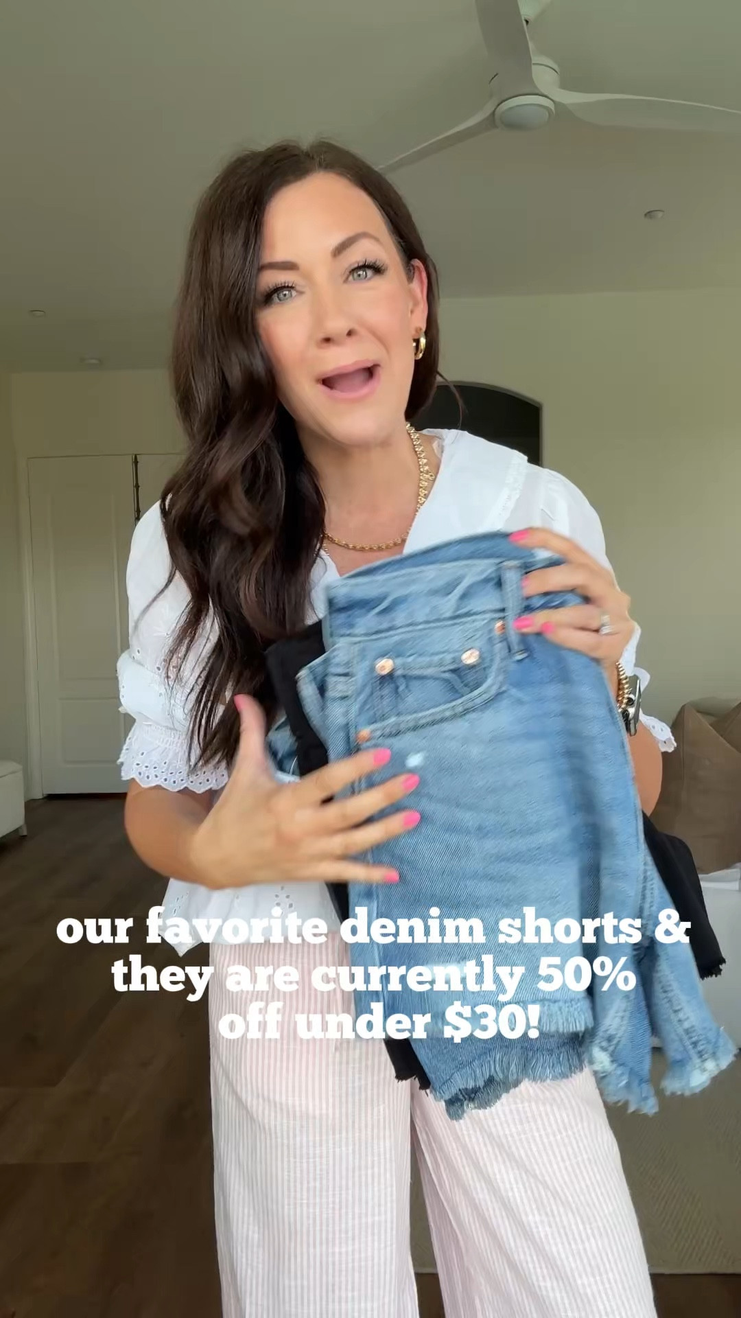 RESTOCKED & 50% off👏🏻The best denim shorts are BACK! Under $30 & the black are actually 60% off! I seriously lived in these last year + plan to this year too 😍 they are beyond comfortable & very flattering AND still #momlife approved 🤌🏼
.
.
SIZING-
They run tts—I’m wearing a 27 regular 
.
.
Gap shorts, gap denim 

#LTKSaleAlert #LTKSeasonal