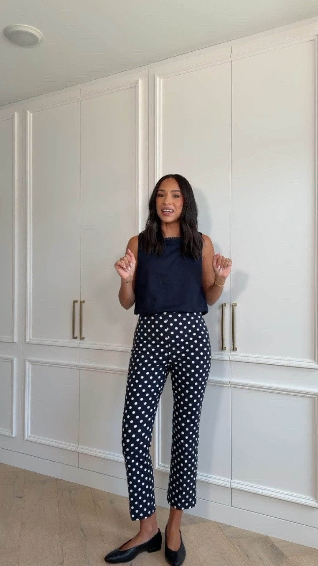 50% OFF everything + free shipping 🤍 These pants have a stretchy waistband so they’re super comfortable! Wearing size S linen blend tank top and size 2 polka dot capri pants

summer outfit, summer fashion, summer style, summer sale, Ann Taylor sale, workwear, work outfit, office outfit, business casual, mom outfit, postpartum outfit

#LTKSeasonal #LTKSaleAlert #LTKWorkwear