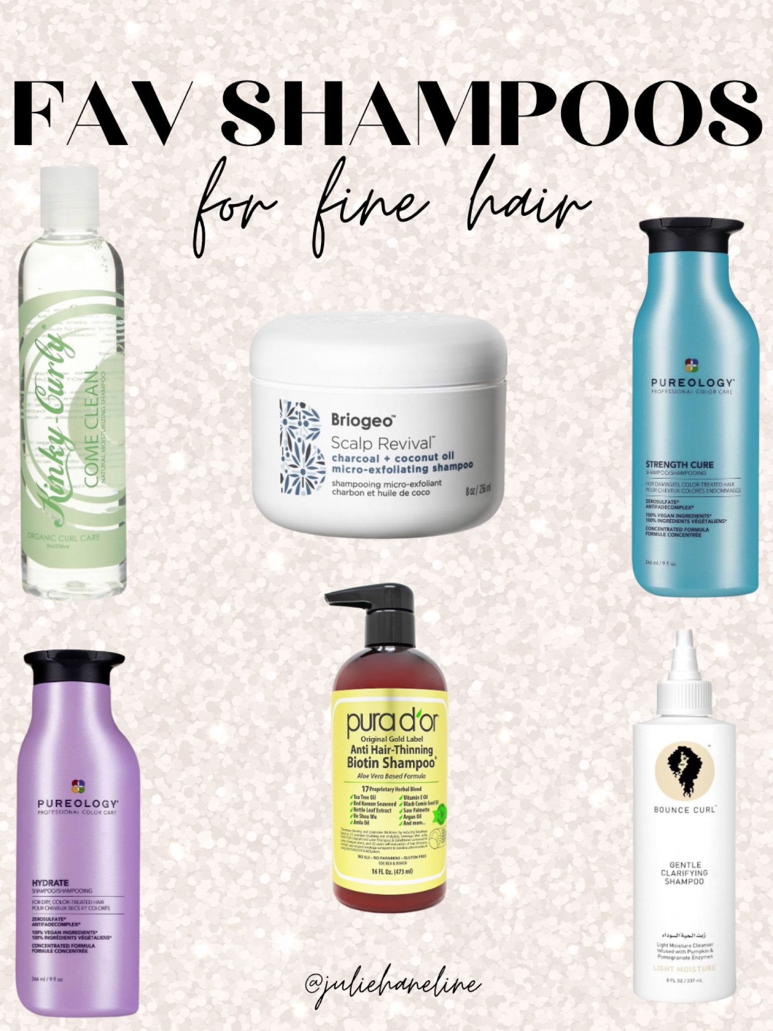 My favorite shampoos for fine wavy hair, but these are also great shampoos for straight hair as well.

Hair care / fine hair / wavy hair / shampoo / volume / sulfate-free / collagen / clarifying / buildup / gentle cleansing / hydration / scalp care / scalp health / shampoos / shampoos for FINE hair / shampoo for wavy hair

#LTKbeauty #LTKfindsunder50