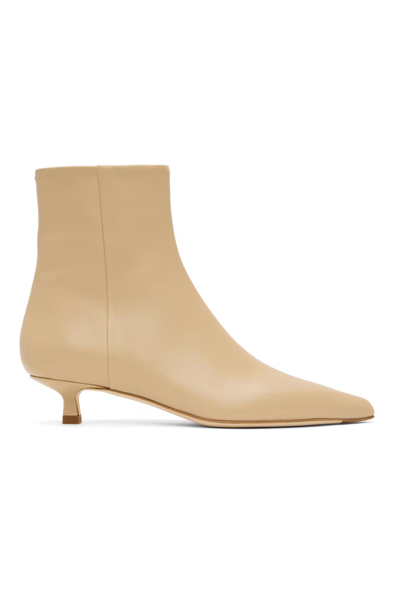 Beige Sofie Boots | SSENSE