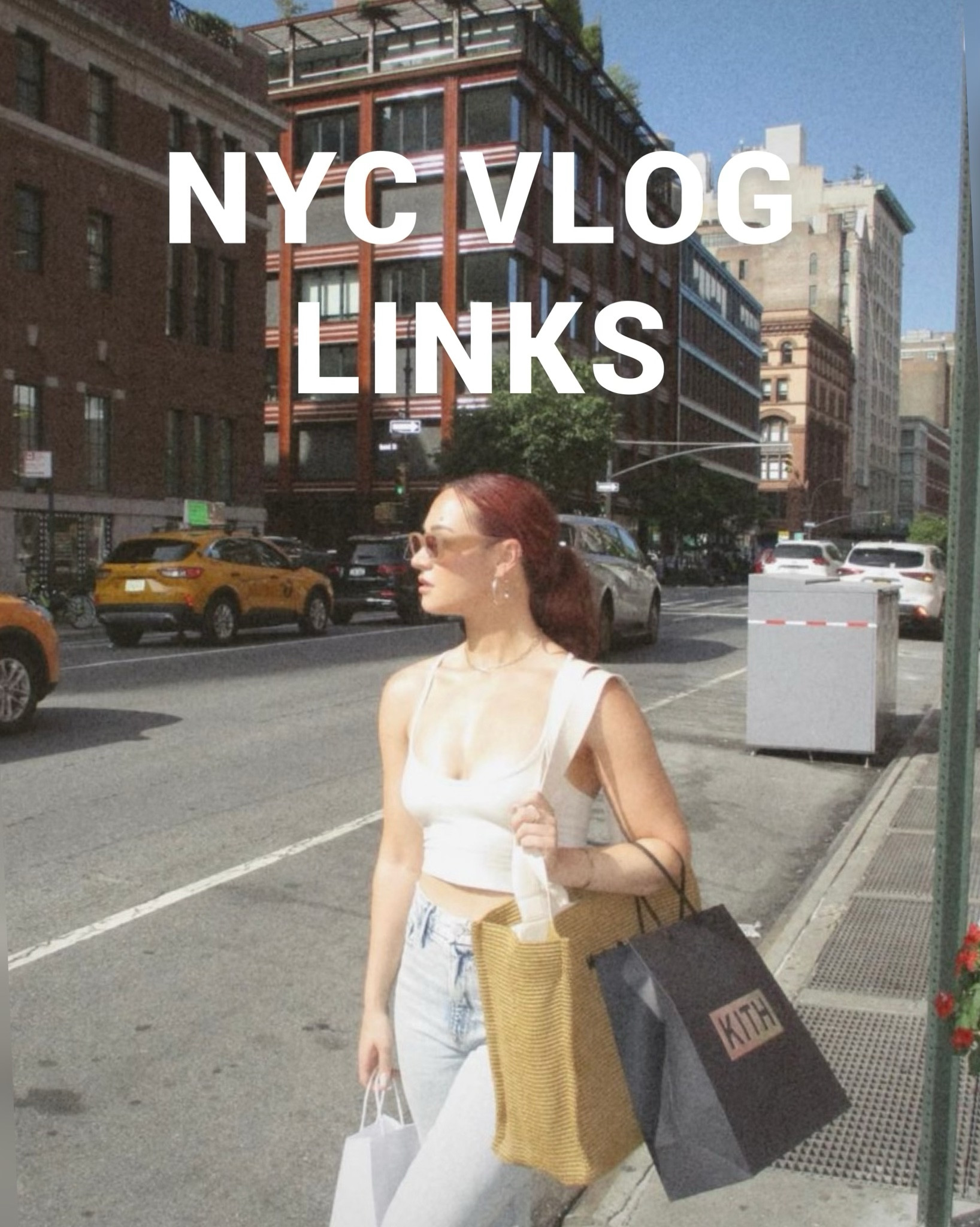 Links to my NYC vlog! 🏙️ 🚕🍎