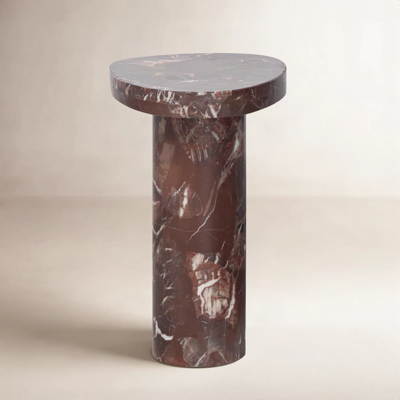 15" Genuine Marble End Table | AllModern