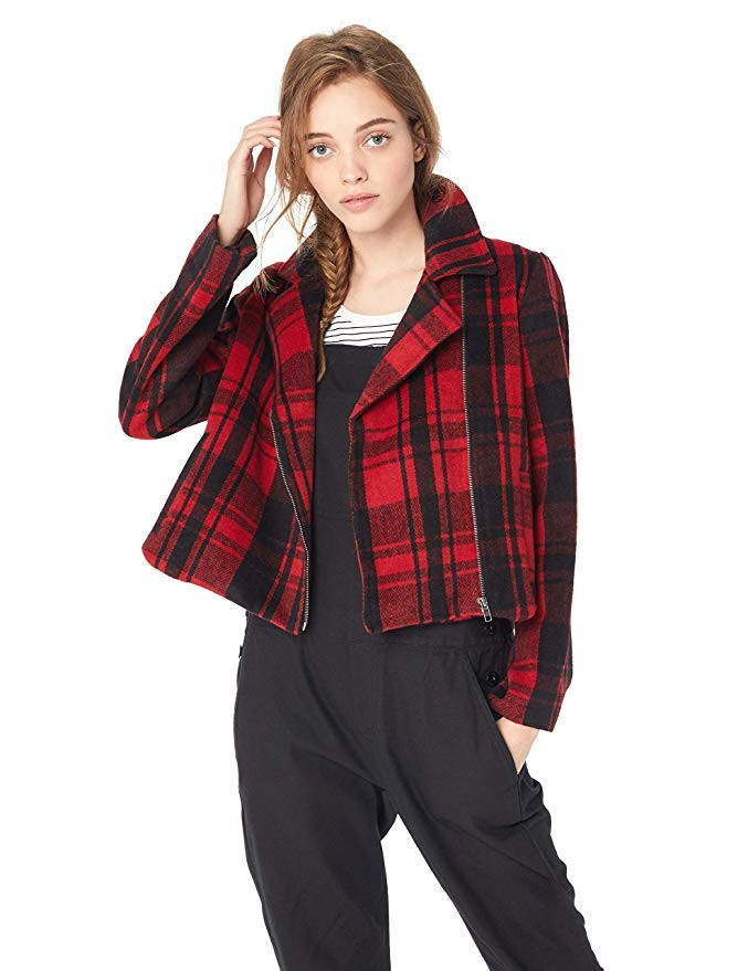 Jack Women's Out of The Woods Plaid Wool-Like Jacket | Amazon (US)
