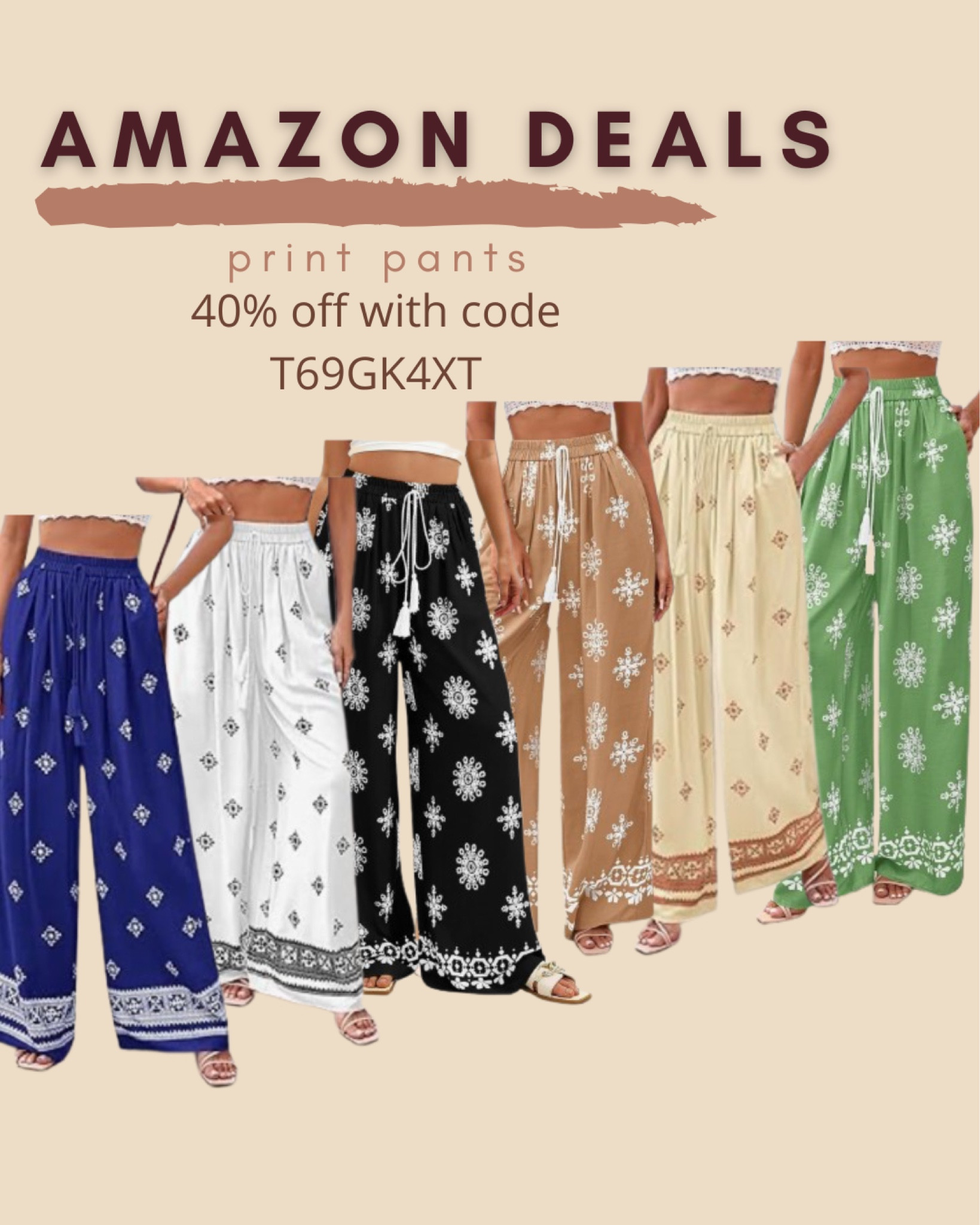 $20 ends 5/5 the perfect beach pants

Amazon fashion
Amazon deals
Print pants
Boho pants
Flowy pants
Comfy pants
Resort wear
Beach pants


#LTKSaleAlert
