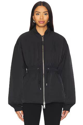 ALPHA INDUSTRIES Short Cinched Waist Jacket in Black from Revolve.com | Revolve Clothing (Global)