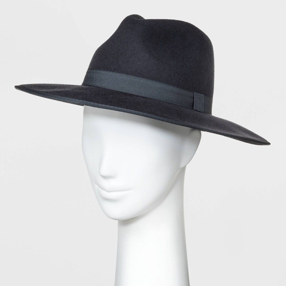 Women' Wide Brim Felt Fedora Hat - A New Day™ | Target