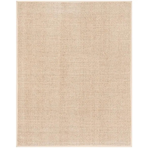 SAFAVIEH Natural Fiber Marina Basketweave Seagrass Rug - - 4760612 | Bed Bath & Beyond